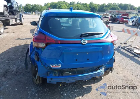 2021 Nissan Kicks S Xtronic Cvt z USA, uszkodzony, nr VIN 3N1CP5BV7ML541315